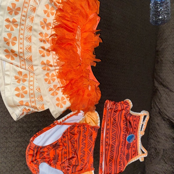 Girls Moana Bathing suit - Picture 2 of 3
